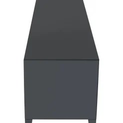Buffet Bas Luxury Push Gris 140X50Cm