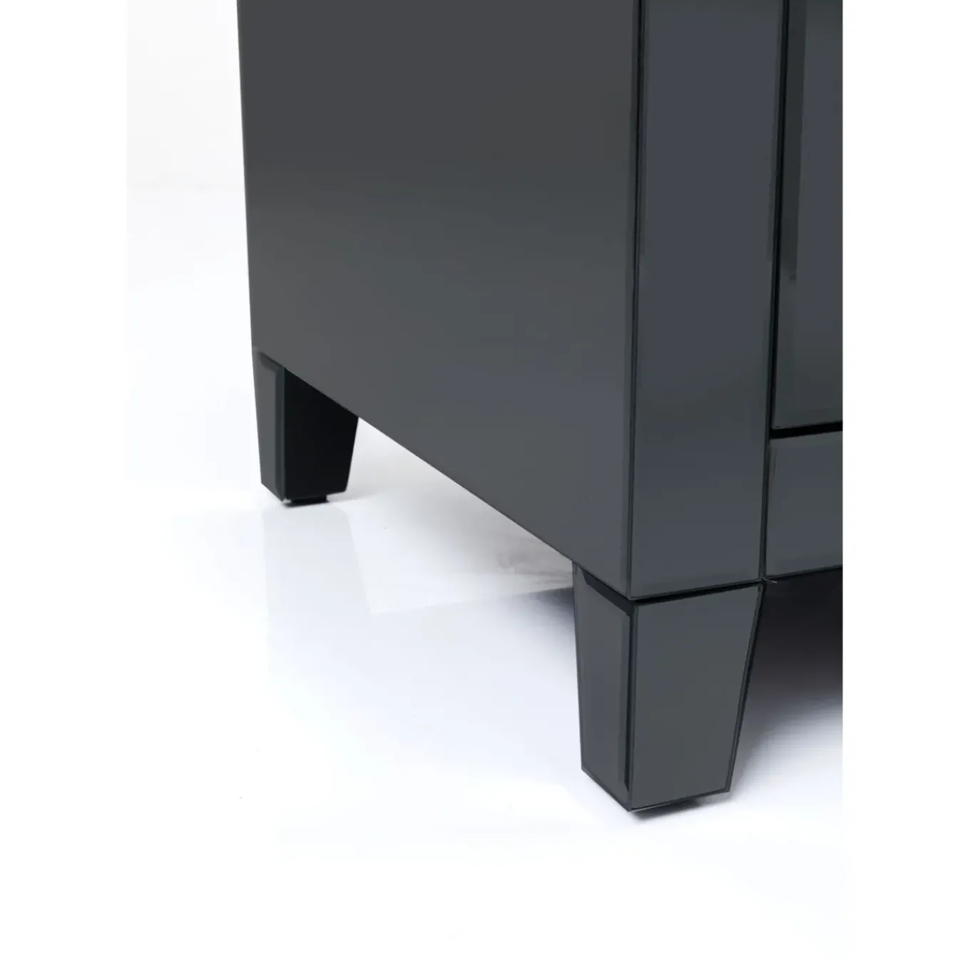 Buffet Bas Luxury Push Gris 140X50Cm