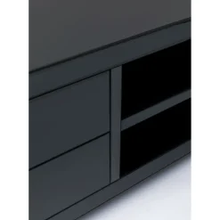 Buffet Bas Luxury Push Gris 140X50Cm