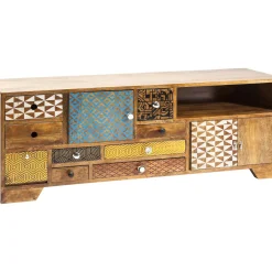 Buffet Bas Soleil 3 Portes,9 Tiroirs