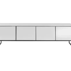 Buffet Bas Soran Noir 180X40Cm