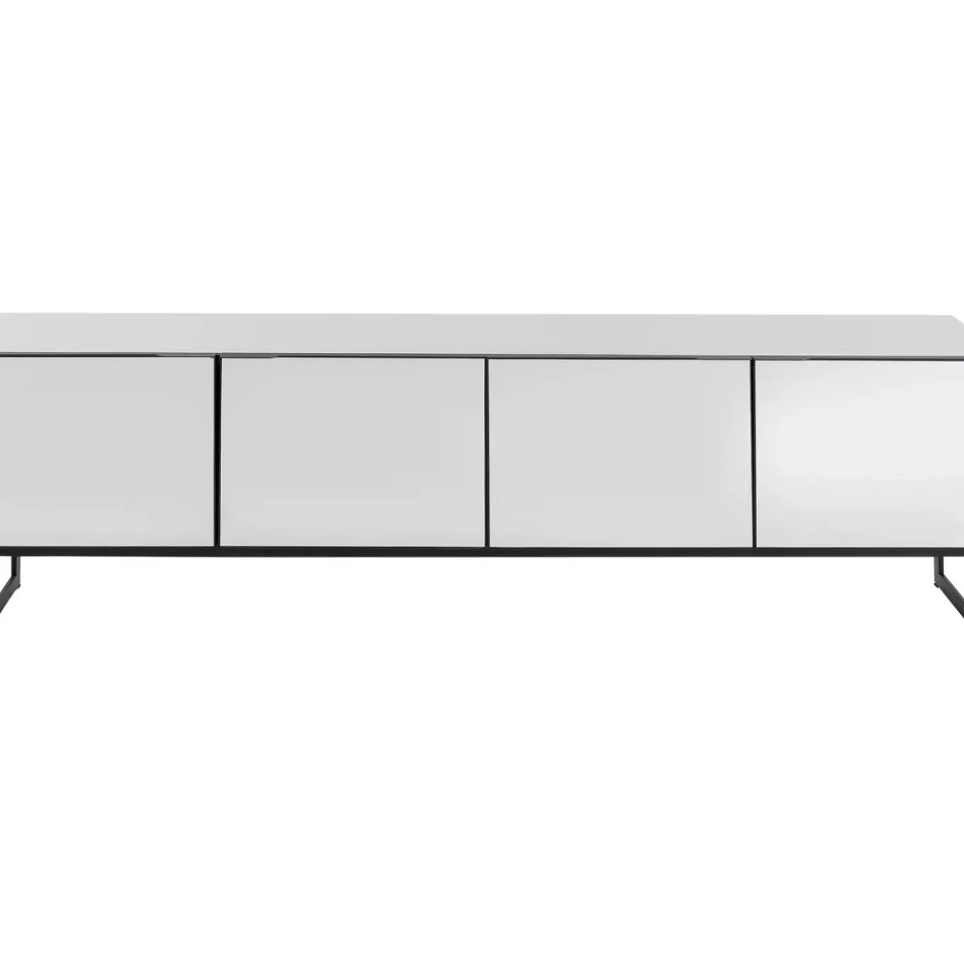 Buffet Bas Soran Noir 180X40Cm