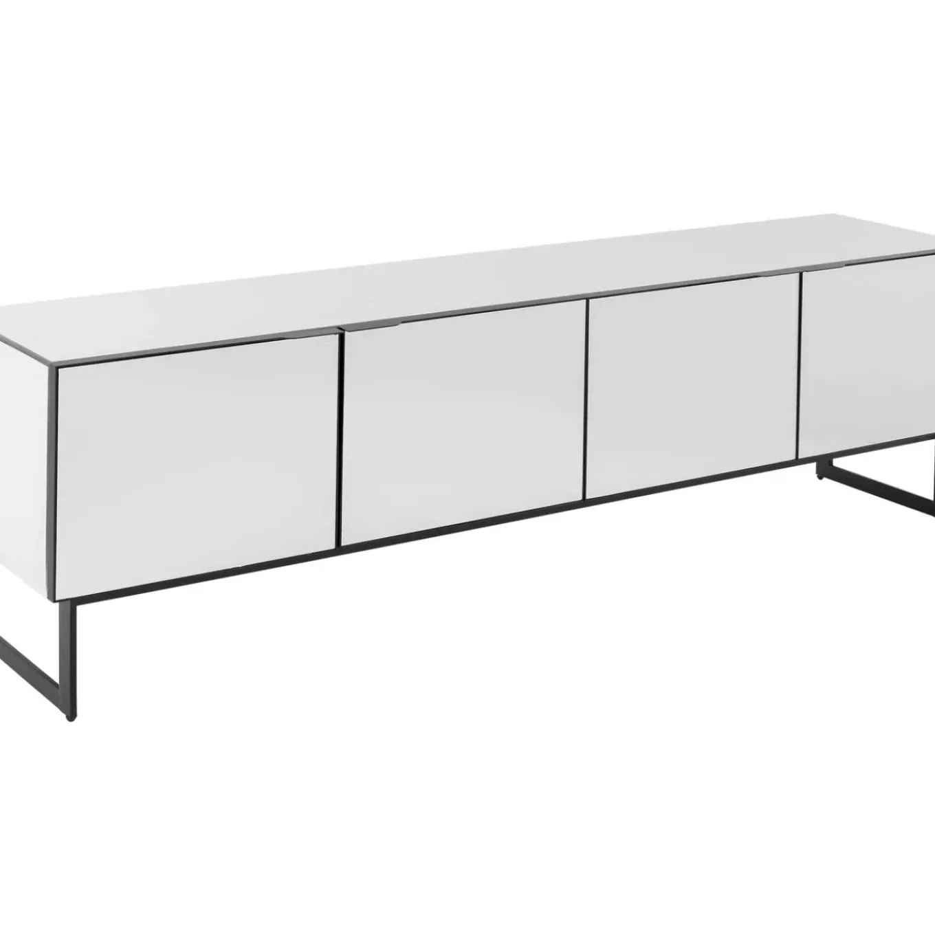 Buffet Bas Soran Noir 180X40Cm