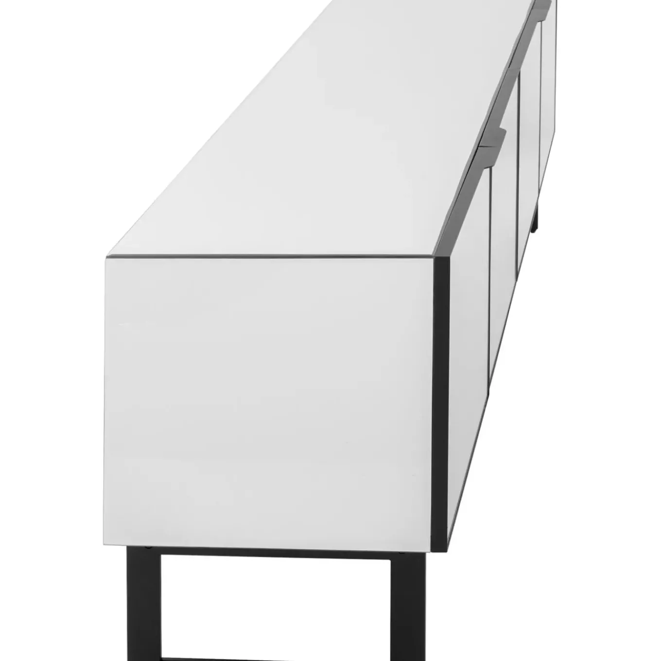 Buffet Bas Soran Noir 180X40Cm