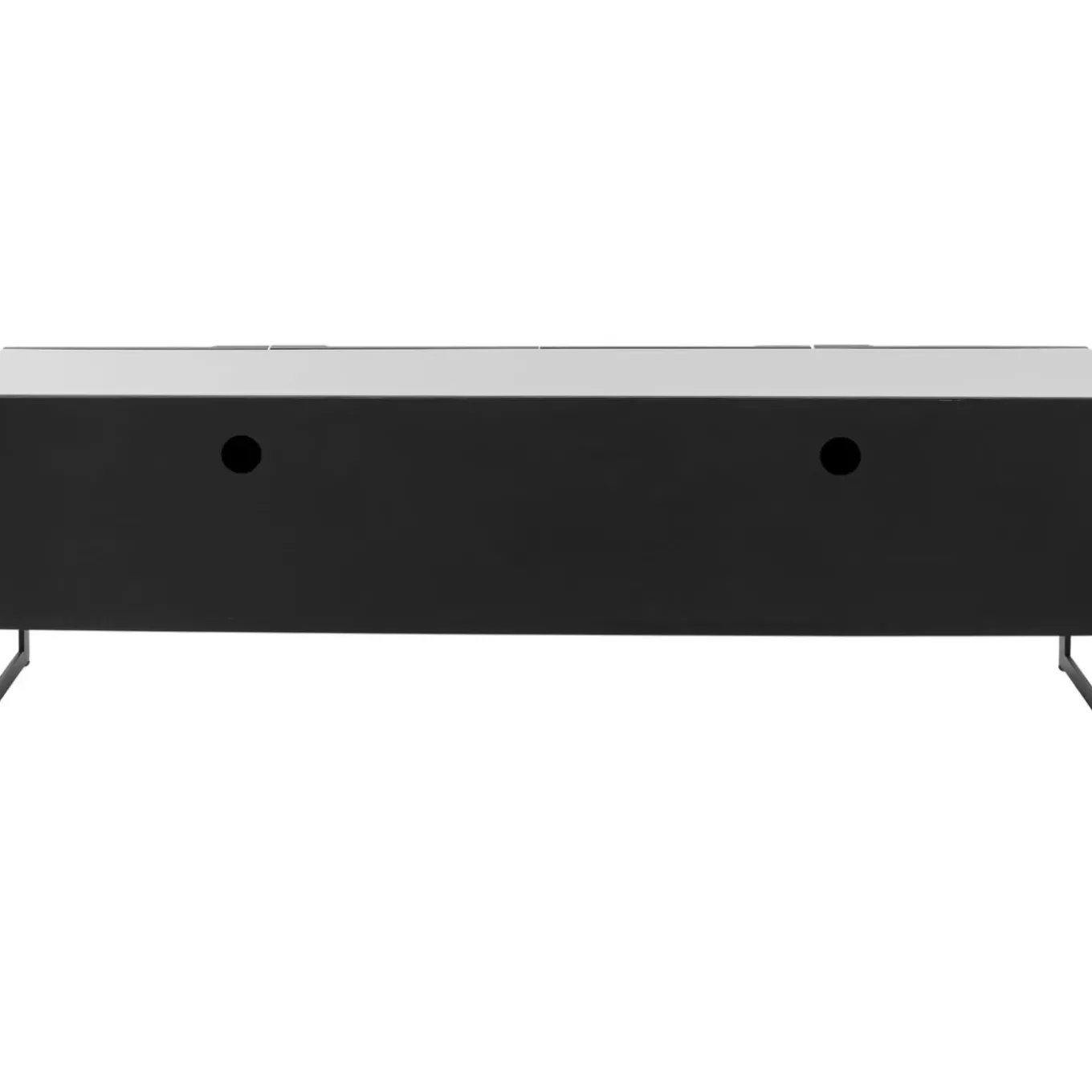 Buffet Bas Soran Noir 180X40Cm