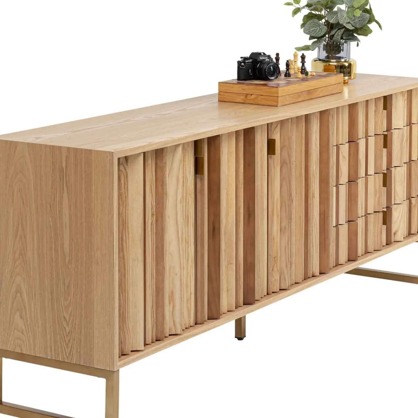 Buffet Concertina Nature 186X74Cm