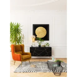 Buffet Gold Vein 6 Tiroirs 145X82Cm