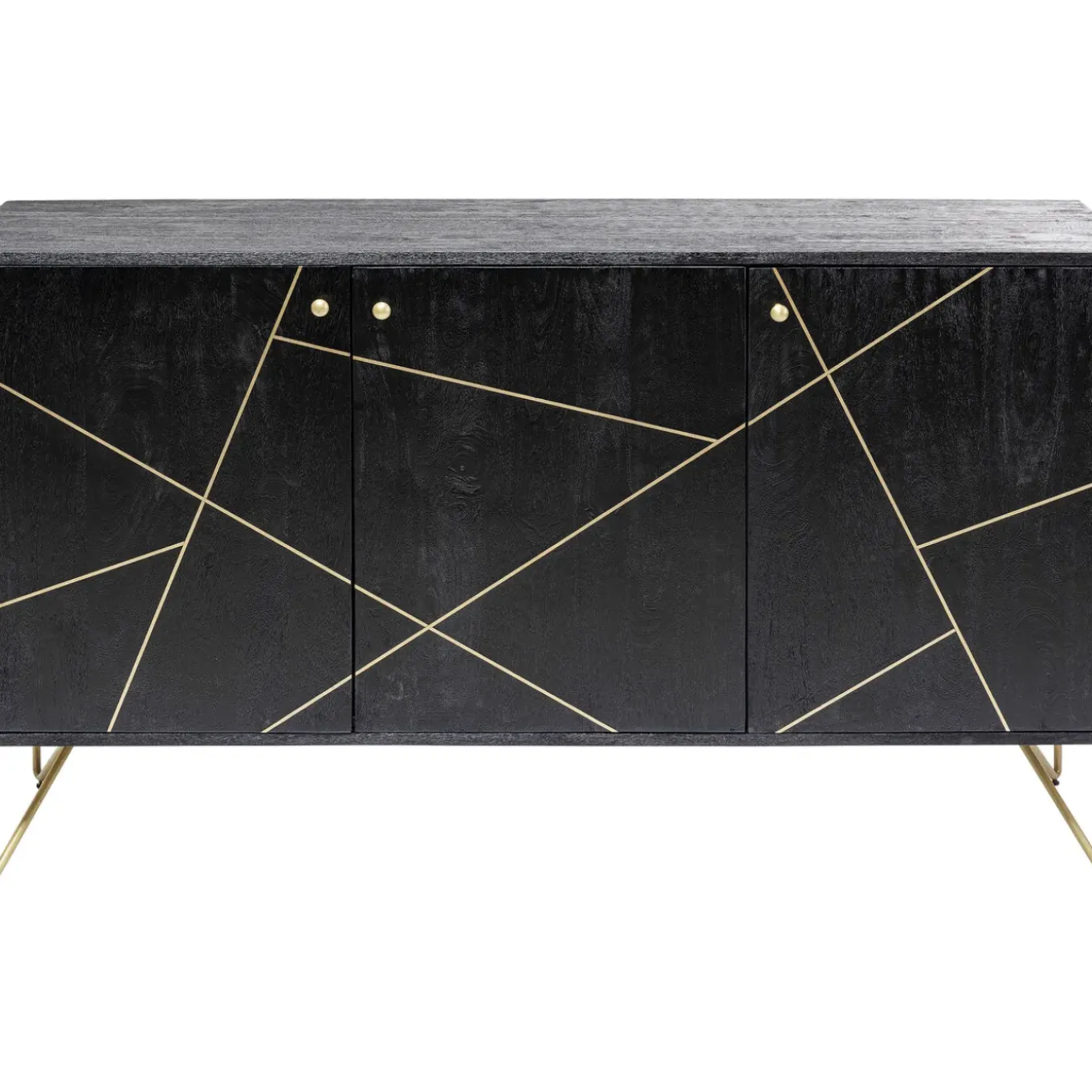 Buffet Gold Vein 3-Portes 145X82
