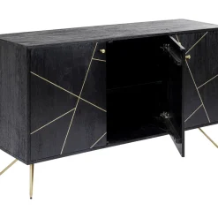 Buffet Gold Vein 3-Portes 145X82
