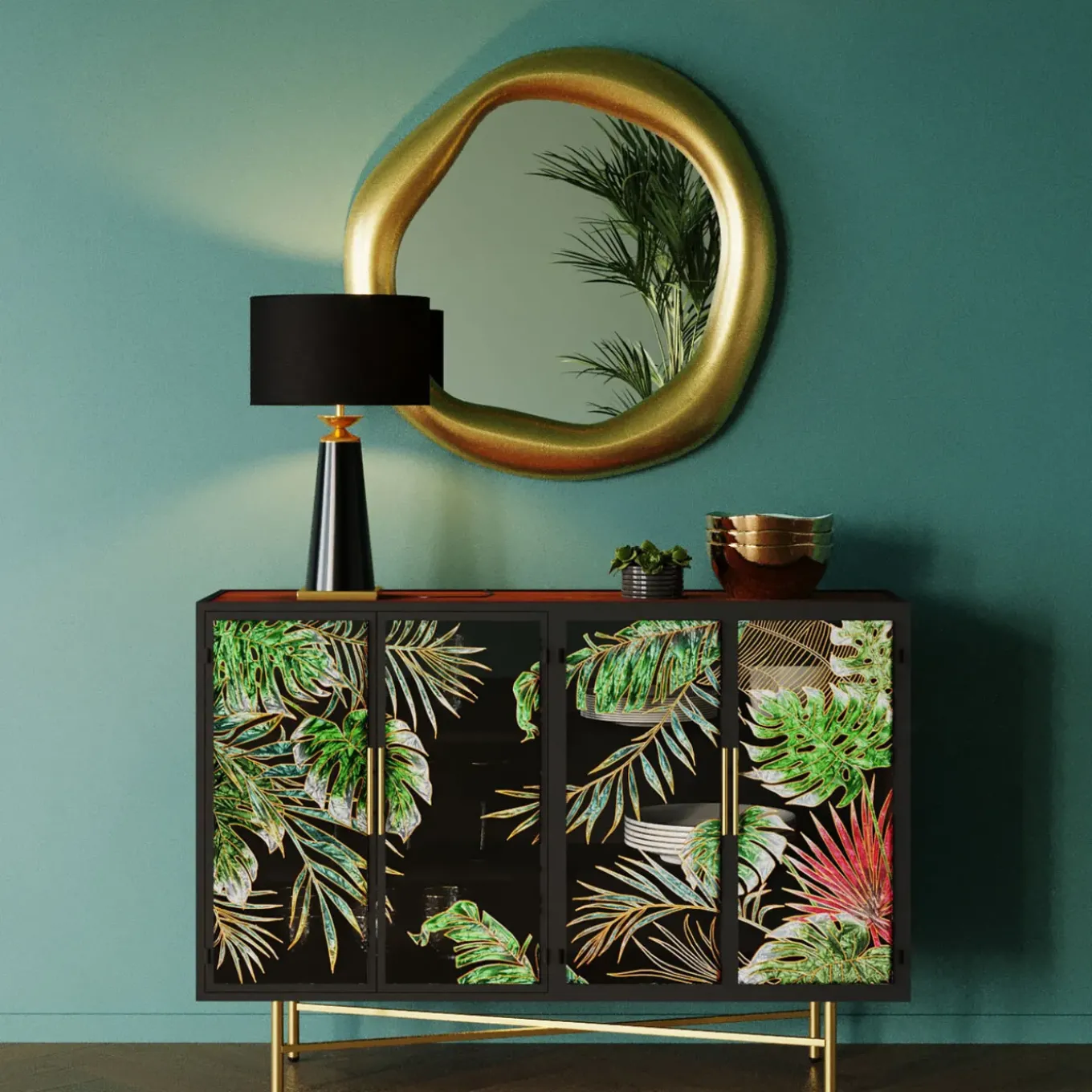 Buffet Jungle 135X95Cm