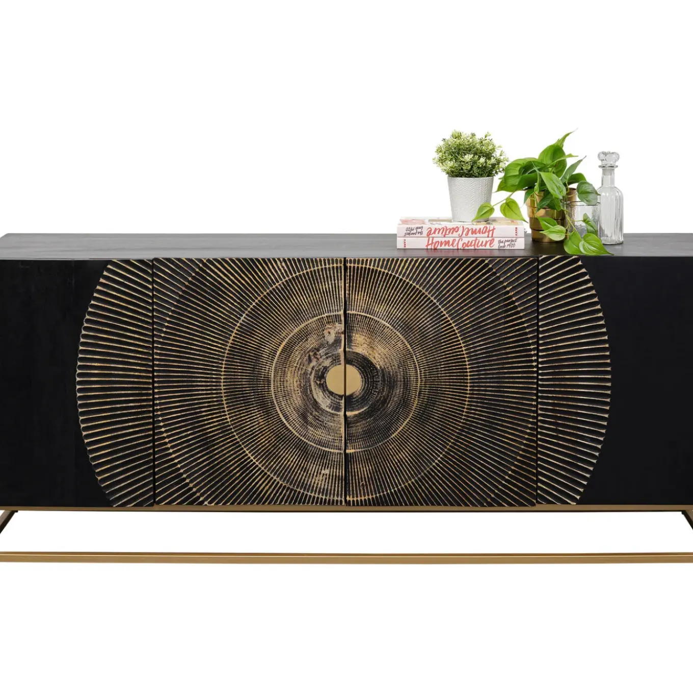 Buffet Madeira Fonce 177X75Cm