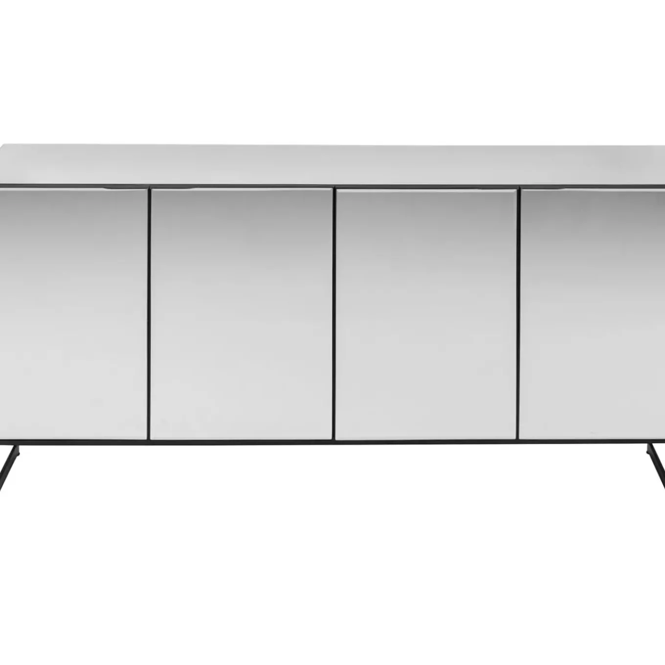 Buffet Soran Noir 160X45Cm