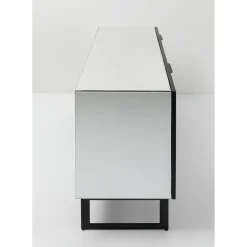 Buffet Soran Noir 160X45Cm