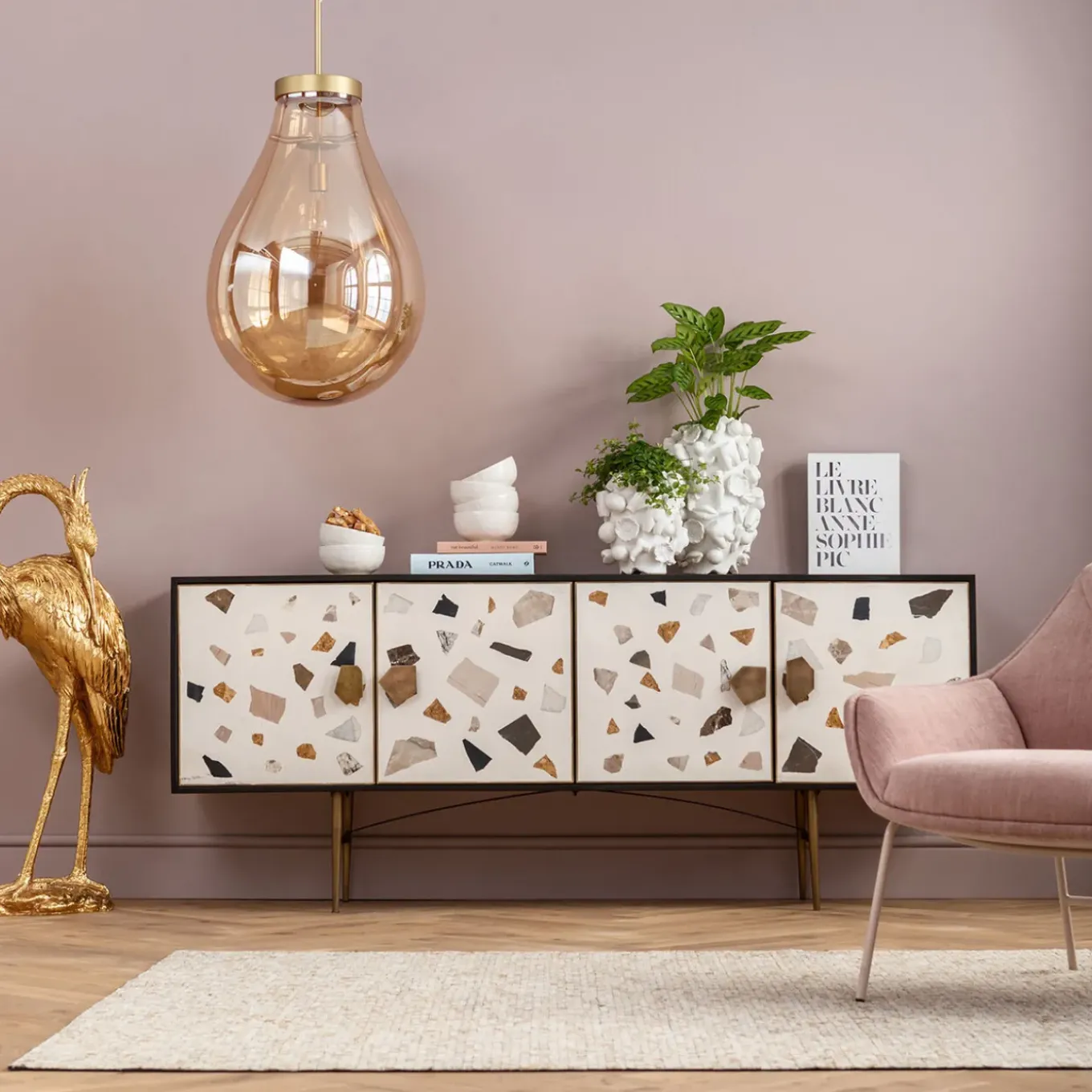 Buffet Terrazzo 183X77Cm