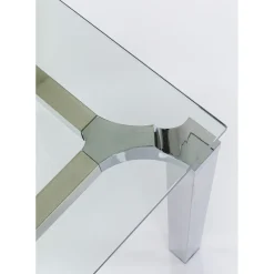 Bureau D Angle Lorenco Chrome 210X180Cm