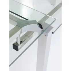 Bureau D Angle Lorenco Chrome 210X180Cm