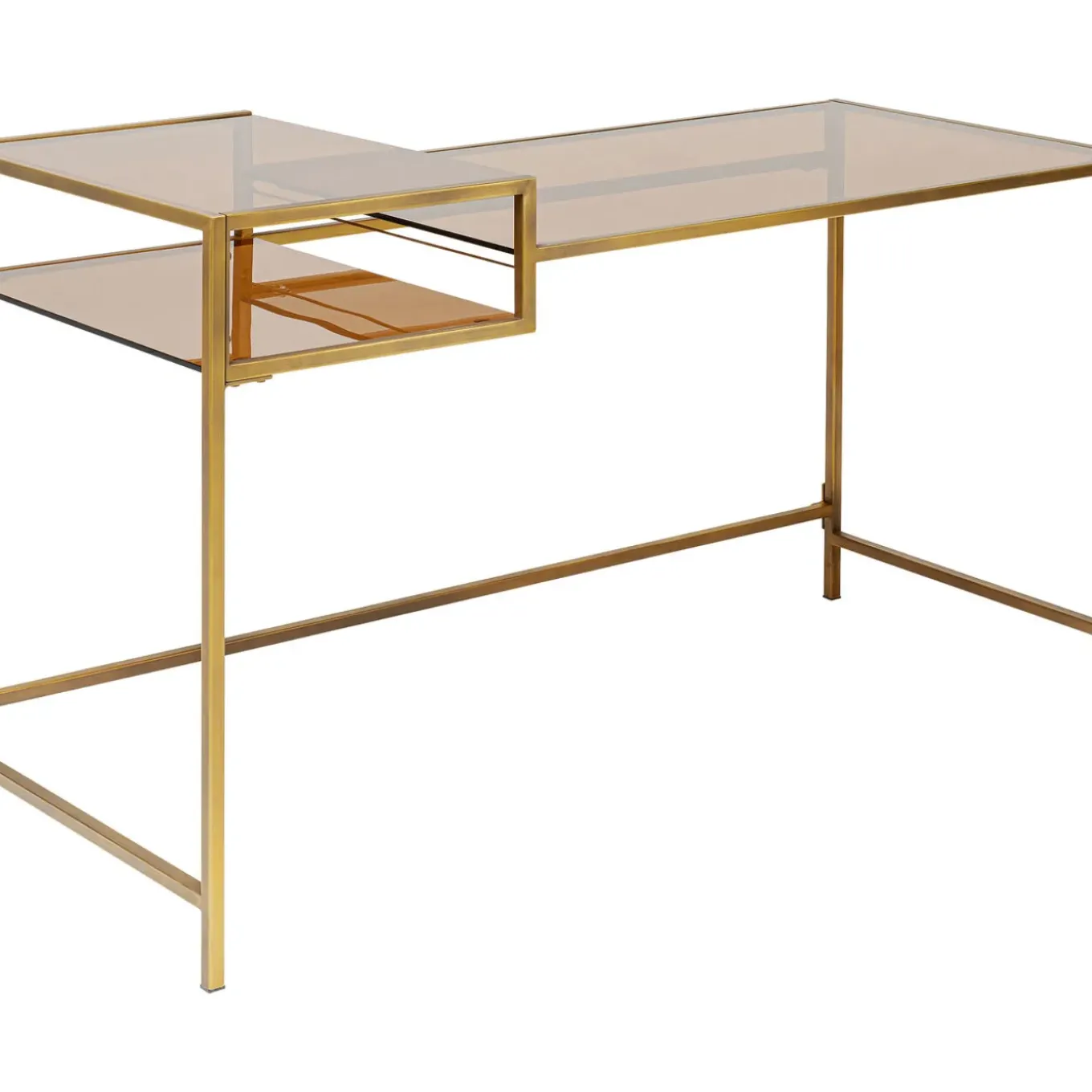 Bureau Loft Dore 134X60Cm