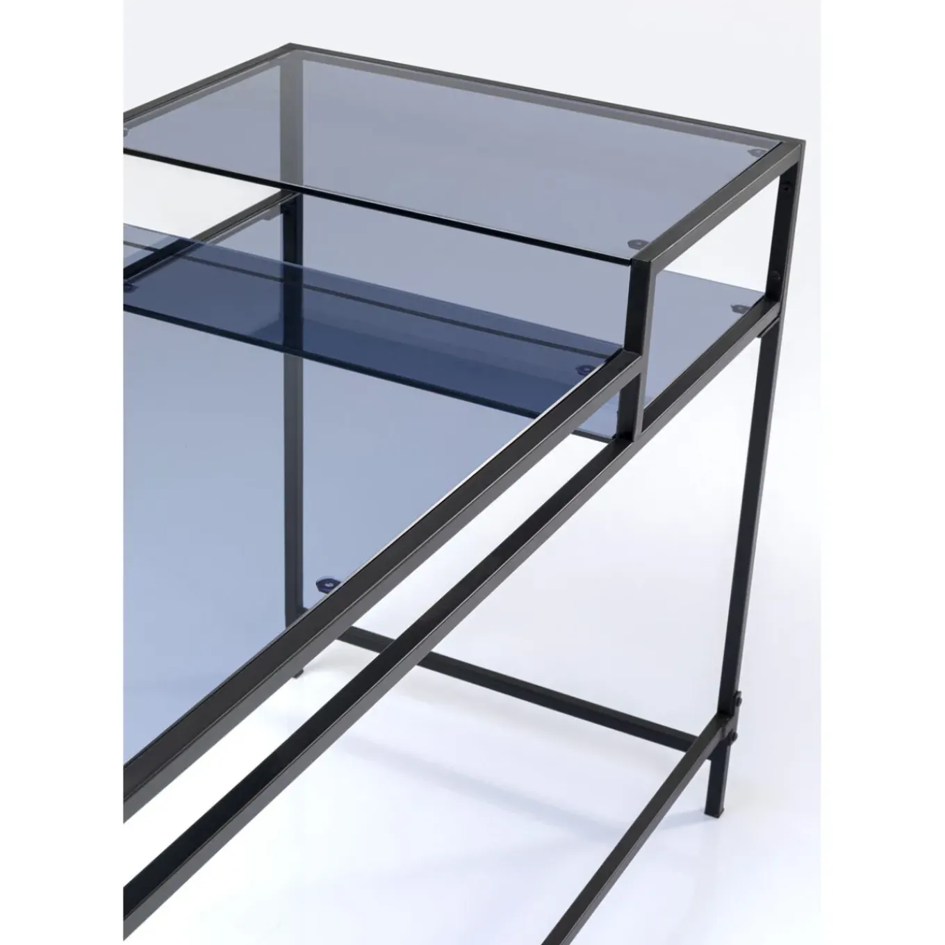 Bureau Loft Noir 134X60Cm