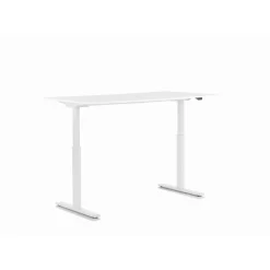 Bureau Office Blanc Blanc 160X80