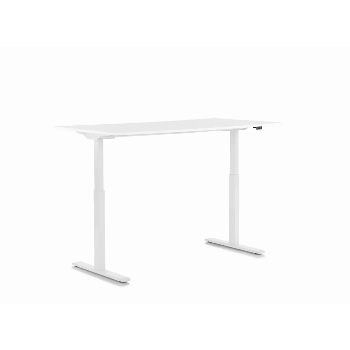 Bureau Office Blanc Blanc 160X80