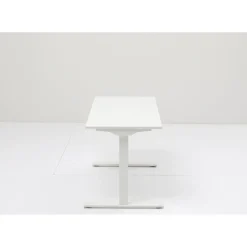 Bureau Office Blanc Blanc 160X80