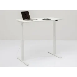 Bureau Office Blanc Blanc 160X80