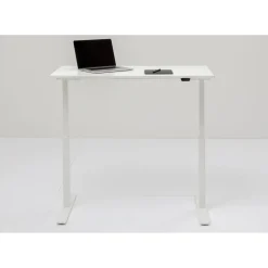 Bureau Office Blanc Blanc 160X80