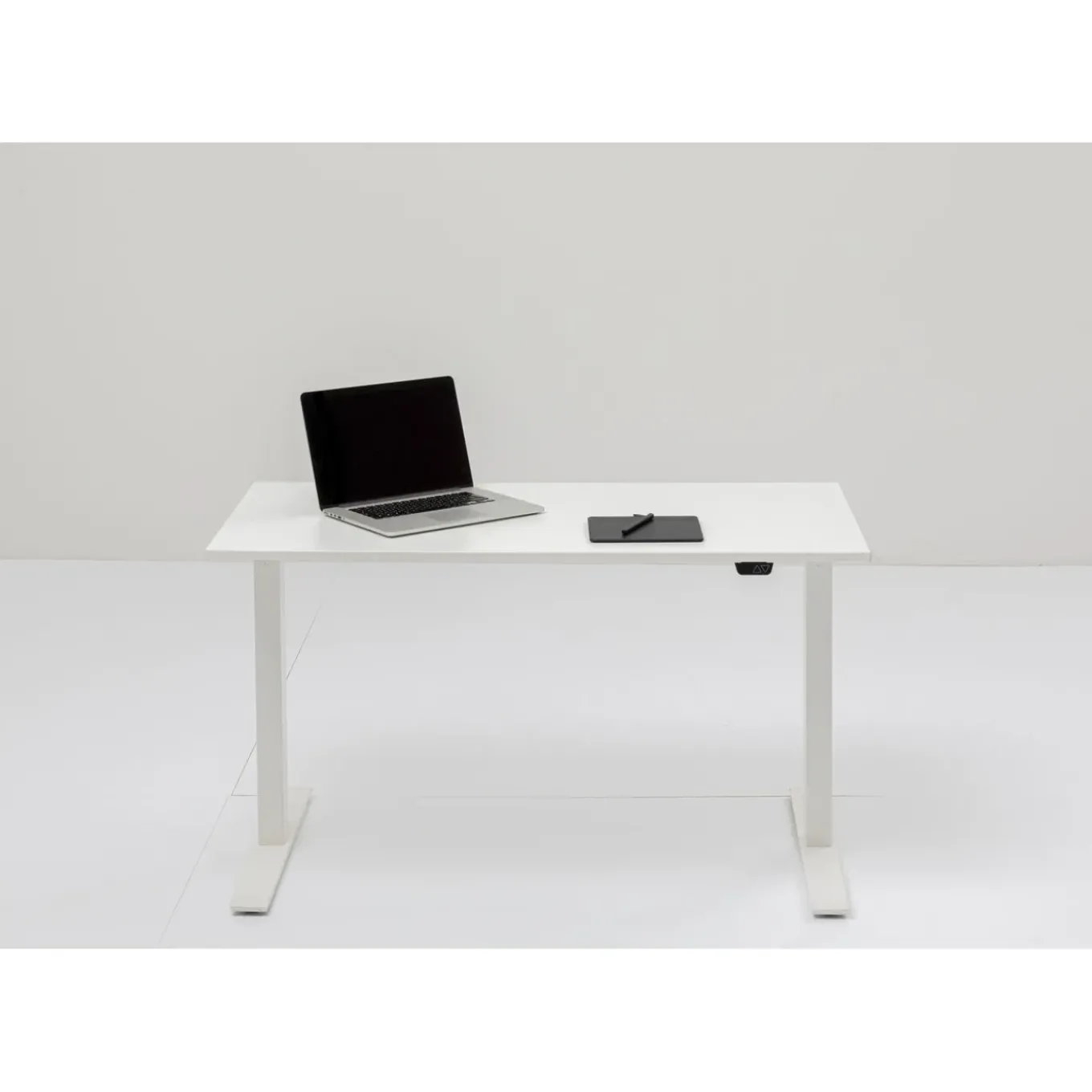 Bureau Office Blanc Blanc 160X80