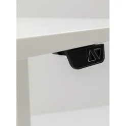 Bureau Office Blanc Blanc 160X80
