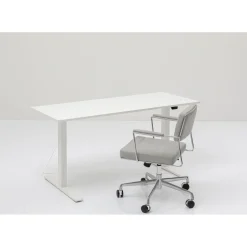 Bureau Office Blanc Blanc 120X60