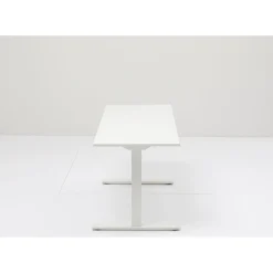 Bureau Office Blanc Blanc 120X60
