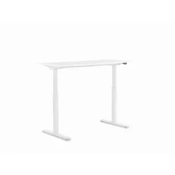 Bureau Office Blanc Blanc 140X70