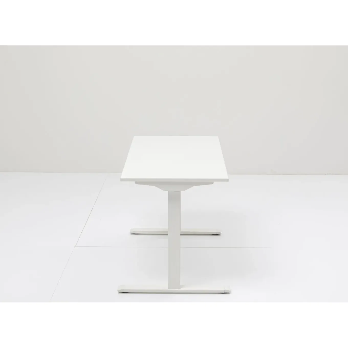 Bureau Office Blanc Blanc 140X70