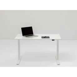 Bureau Office Blanc Blanc 140X70