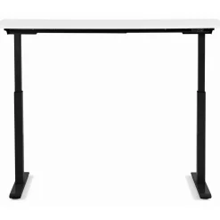 Bureau Office Noir Blanc 120X60Cm