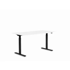 Bureau Office Noir Blanc 120X60Cm