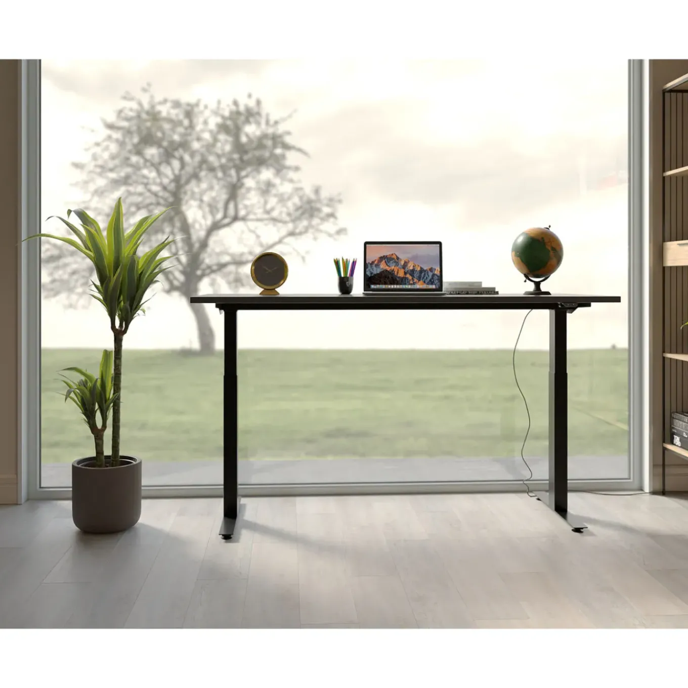 Bureau Office Noir Noir 140X70
