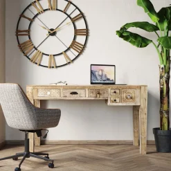 Bureau Puro 6 Tiroirs 135X60Cm
