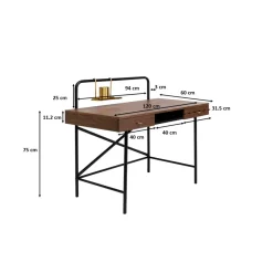 Bureau Ready To Work 120X60Cm