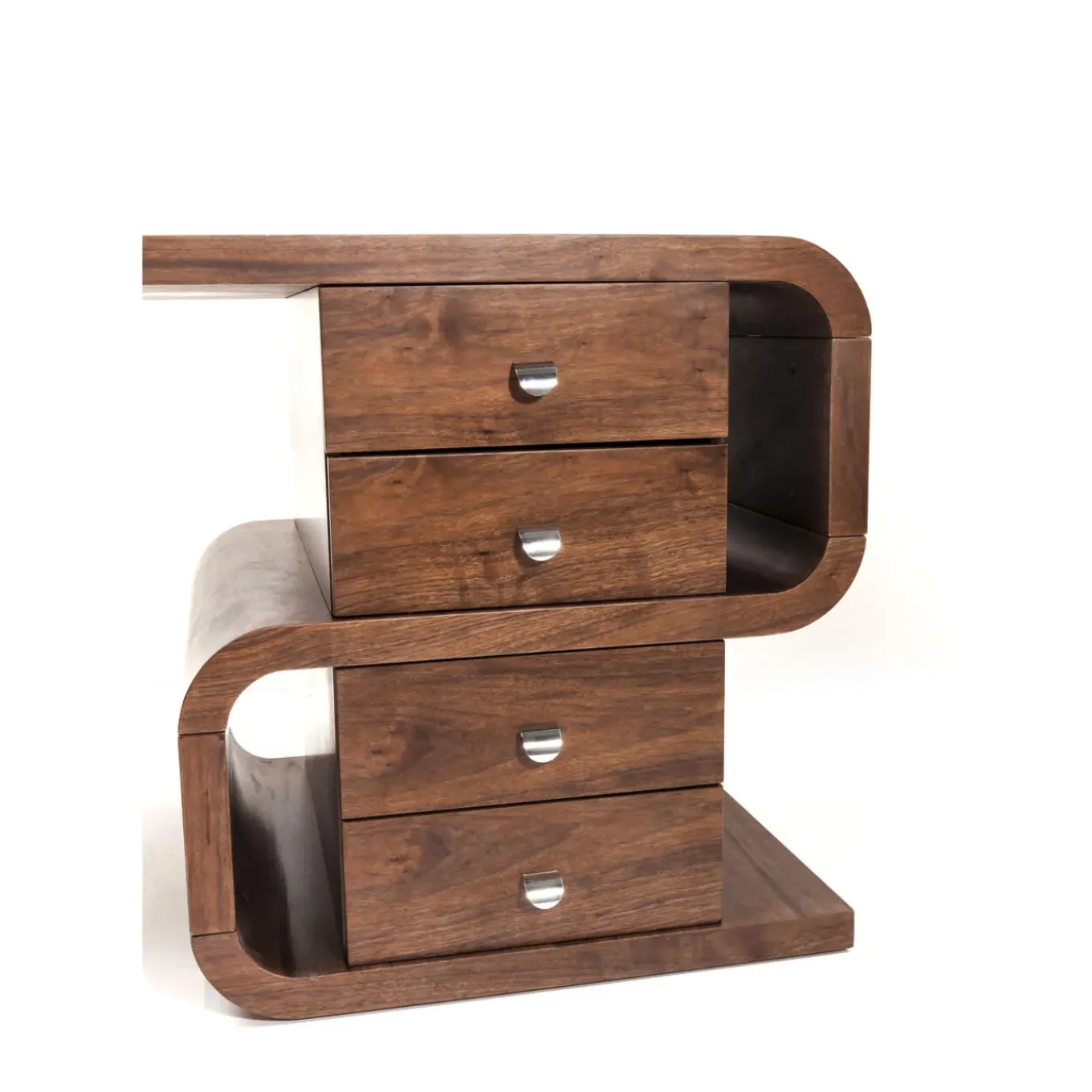 Bureau Soft Snake Noyer 150X70Cm