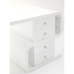 Bureau White Club Snake 150X70Cm