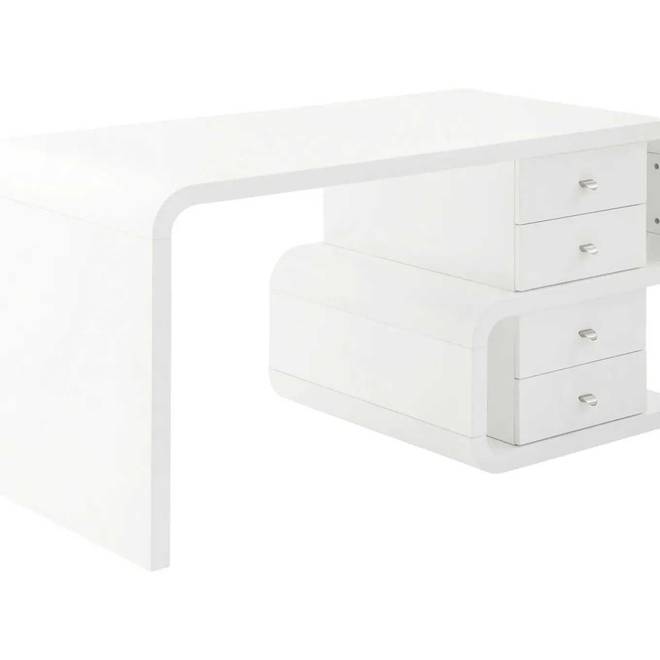 Bureau White Club Snake 150X70Cm