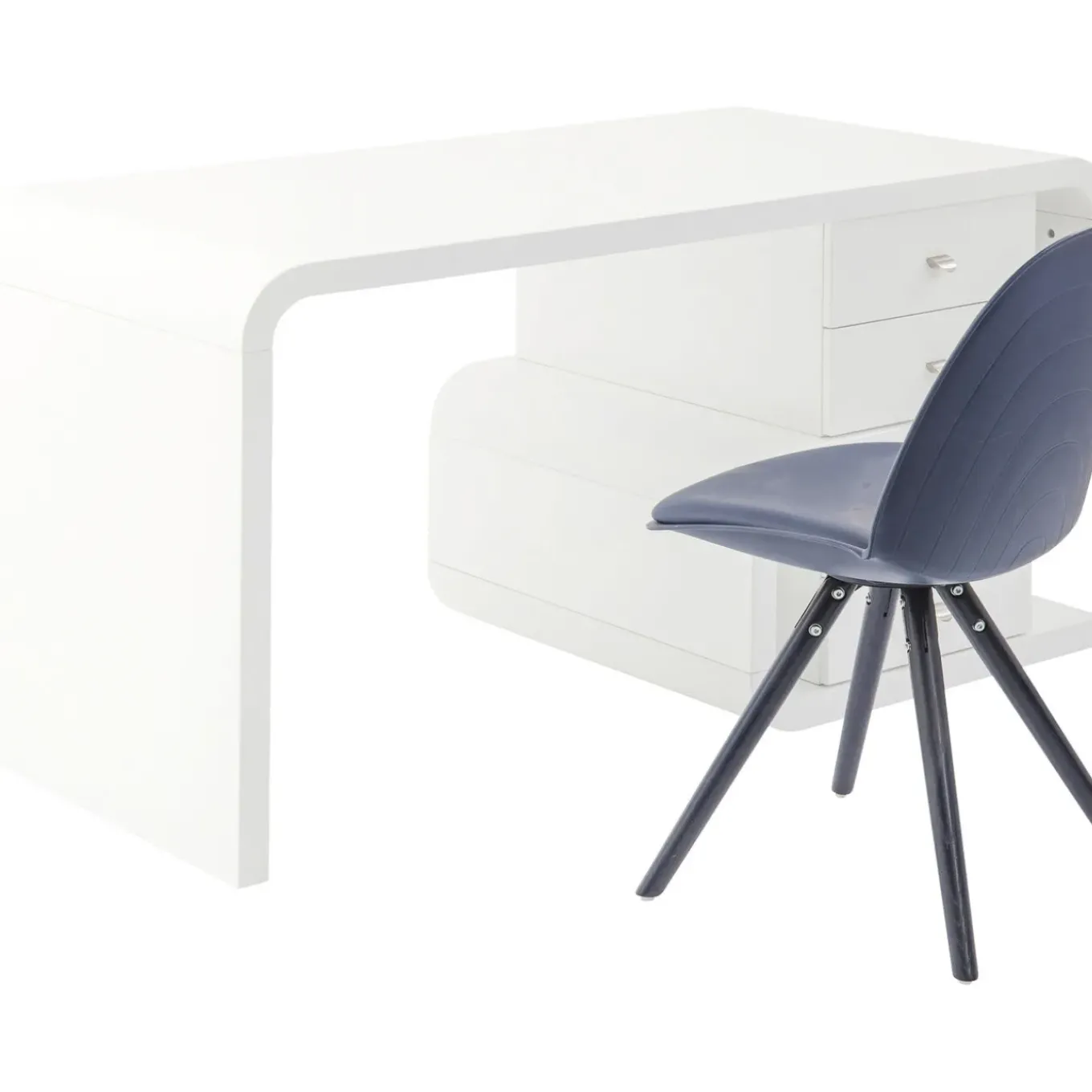 Bureau White Club Snake 150X70Cm