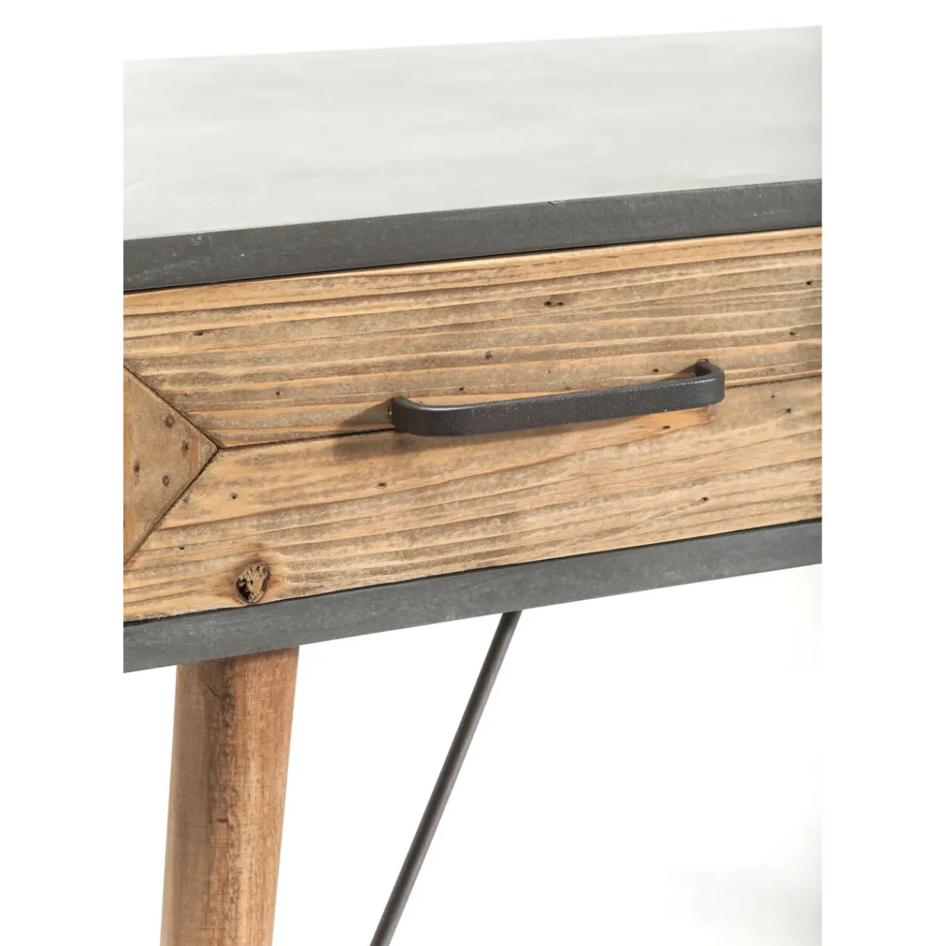 Bureau X Factory 3 Tiroirs 120X60Cm