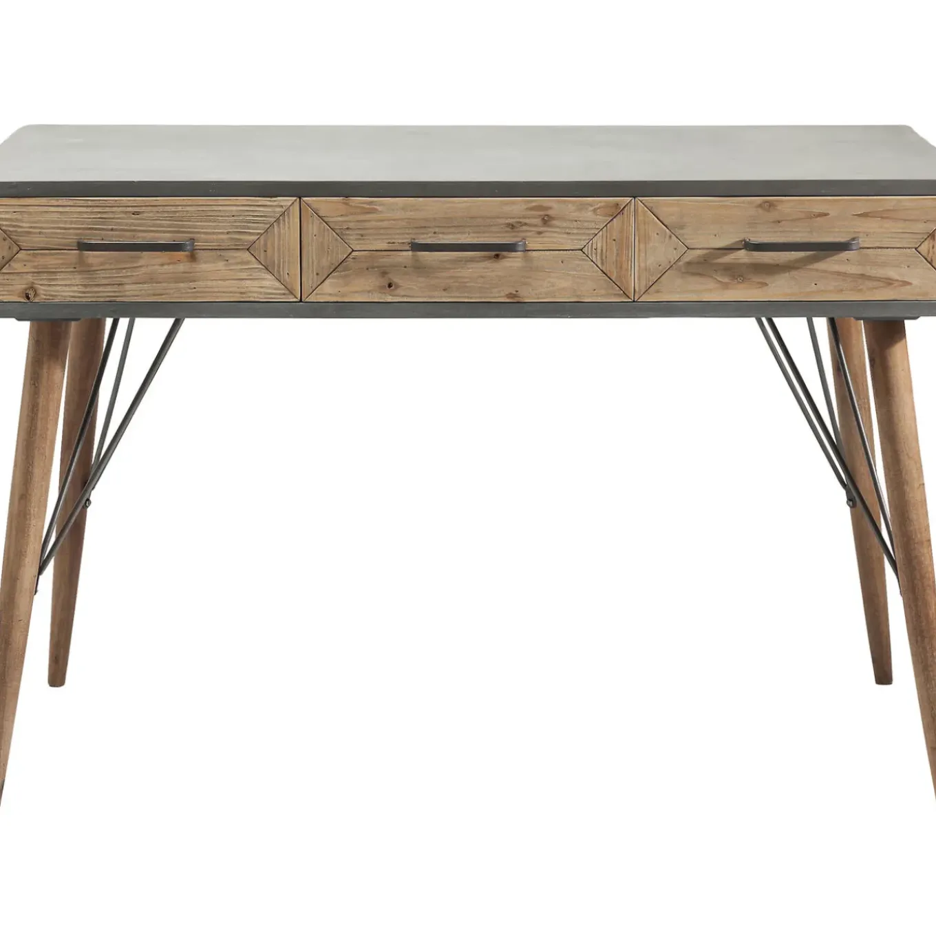 Bureau X Factory 3 Tiroirs 120X60Cm