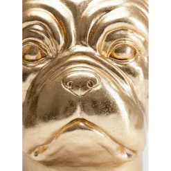 Cachepot Décoratif Bulldog Dore