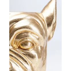 Cachepot Décoratif Bulldog Dore