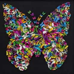 Cadre Décoratif Farfalla 120X120Cm