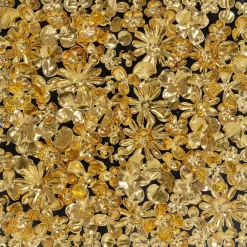 Cadre Décoratif Gold Flower 60X60Cm