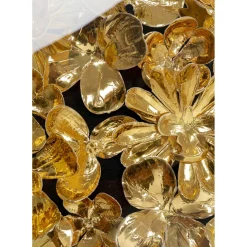 Cadre Décoratif Gold Flower 60X60Cm